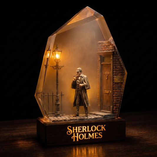 SHERLOCK HOLMES Resin Lamp