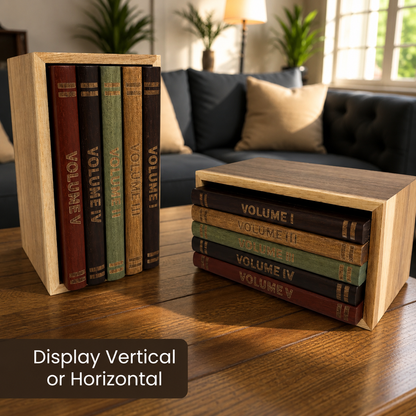 Handmade Book Coaster Set