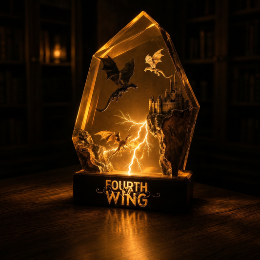FOURTH WING Resin Lamp