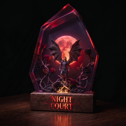 NIGHT COURT Resin Lamp